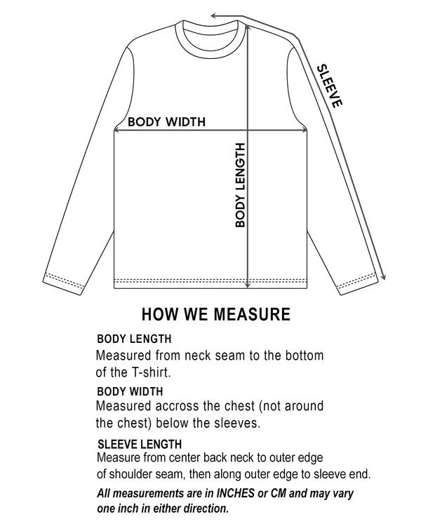 Long Sleeved Unisex T-shirt